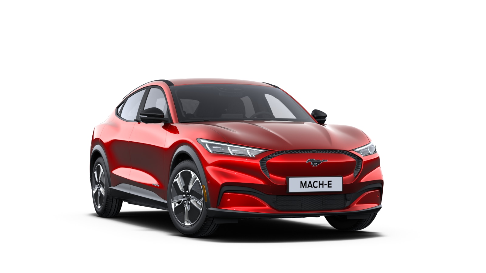 Der vollelektrische Ford Mustang Mach E SUV Ford DE