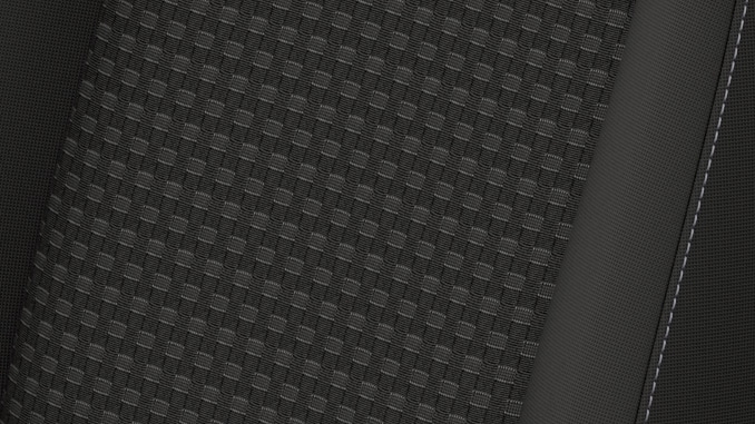 Sitzbezug: Stoff Capitol/City in Ebony (schwarz)
