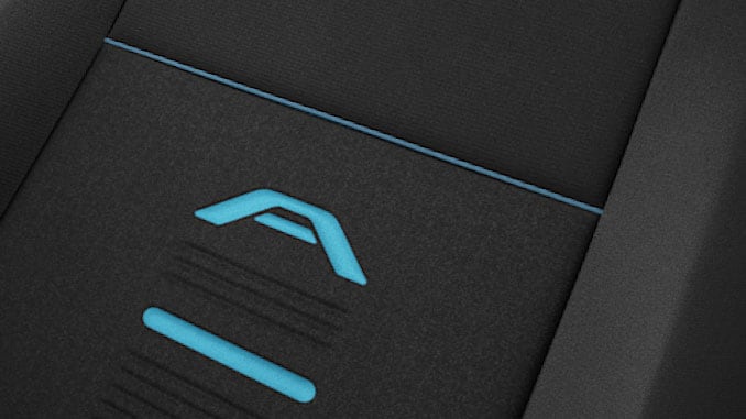 SEAT FABRIC: Active Glacier (Black)