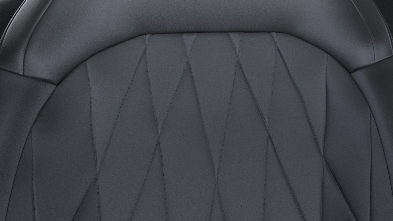 Bekleding Premium: Volledig Sensico in Black Onyx