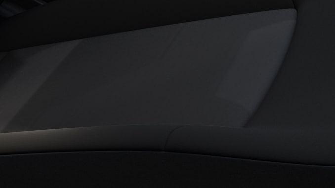 Sitzmittelbahn: Stoffbezug in Ebony • Sitzpolster: Stoffbezug gewebt in Ebony